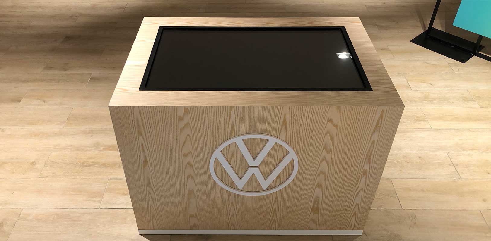 Custom-made furniture for Volkswagen event