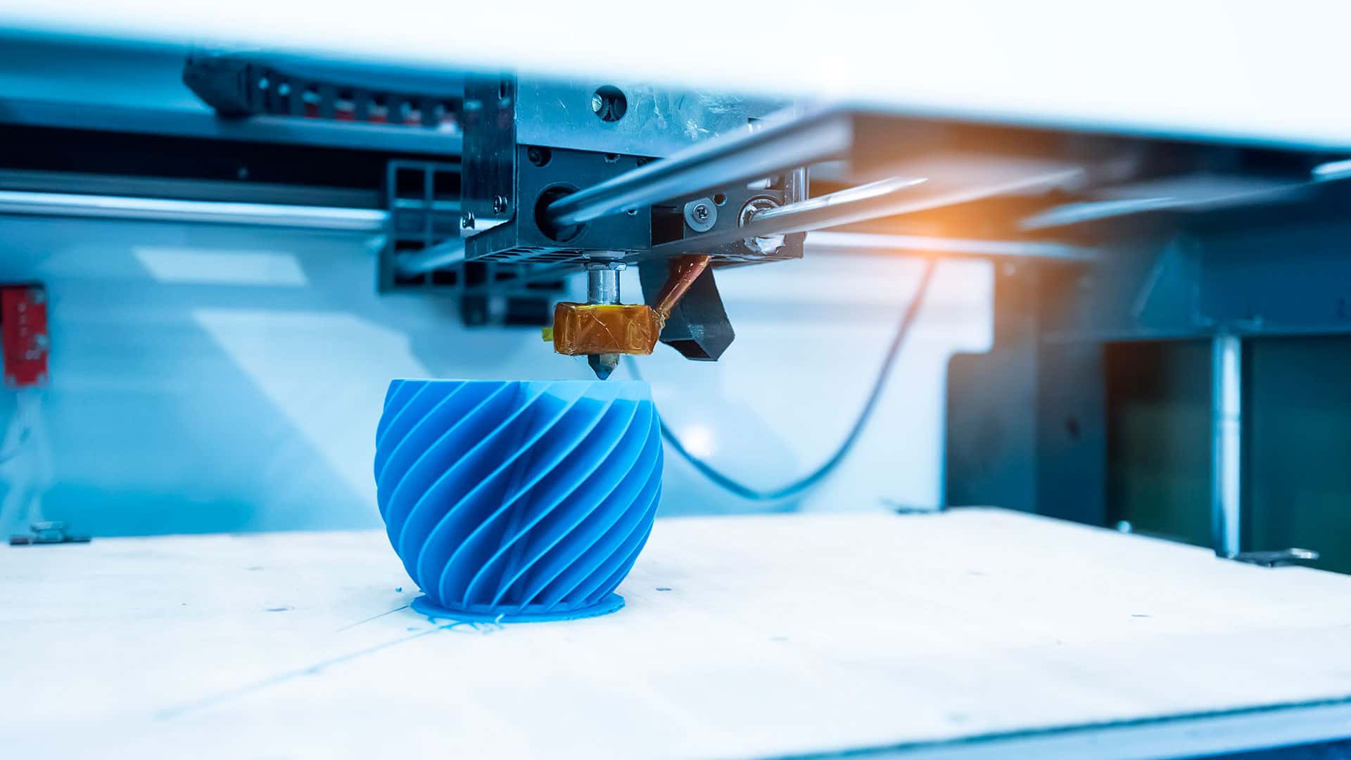 Objeto impreso con impresora 3D