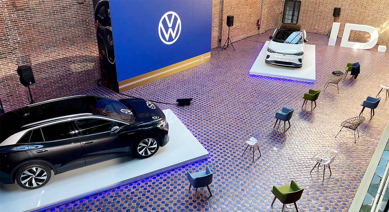 Producción instalación integral de evento Volkswagen ID4