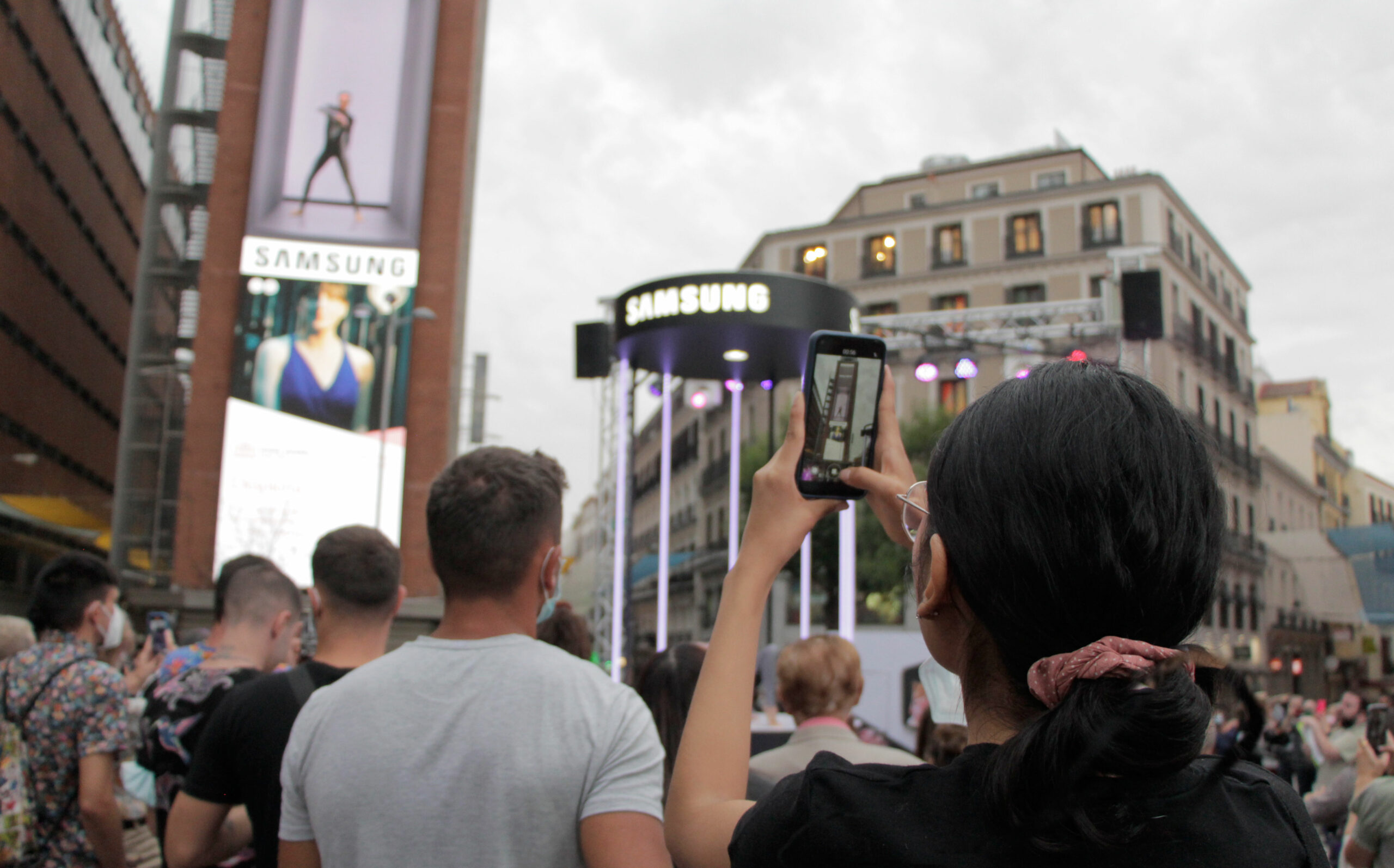 Samsung event in Callao, Madrid. Plan your event.