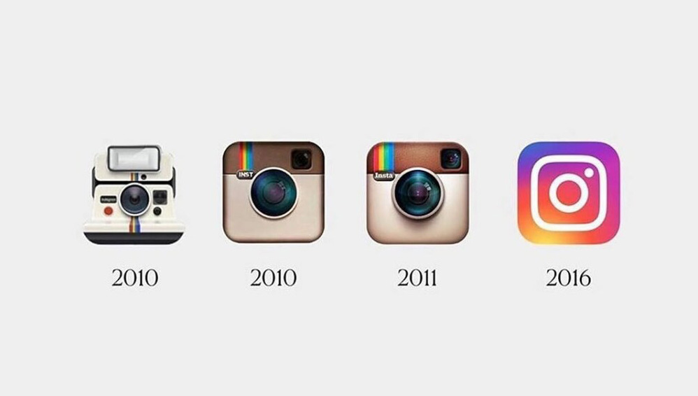 Imstagram evolution colours