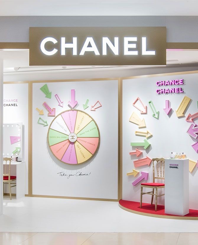 Pop-up store, Chanel in Singapur