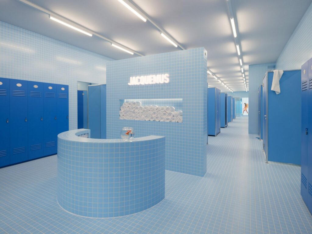 Jacquemus in Selfridges, London.