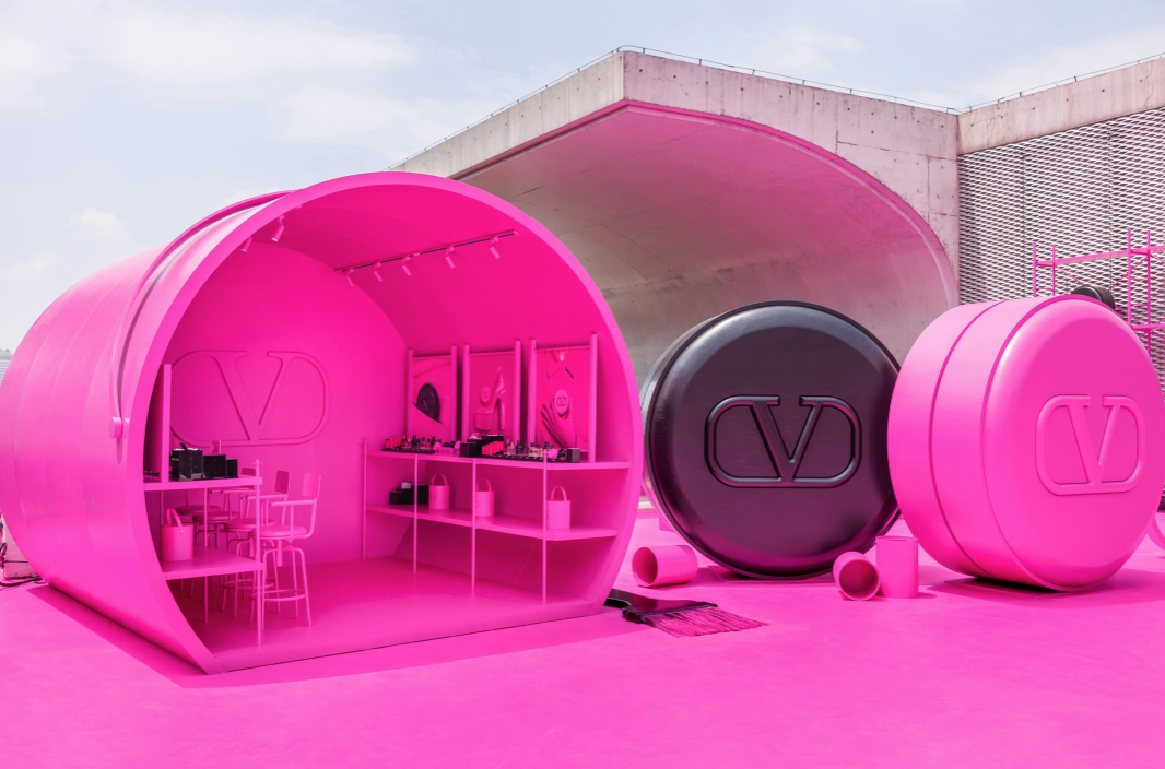 Valentino Beauty Fantasy Powder Pop-Up, Shanghai. Source: Shop Drop Daily.com