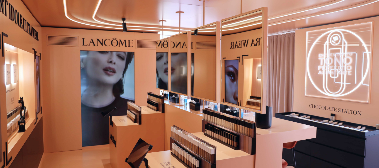 Interactive experience - Lancôme.